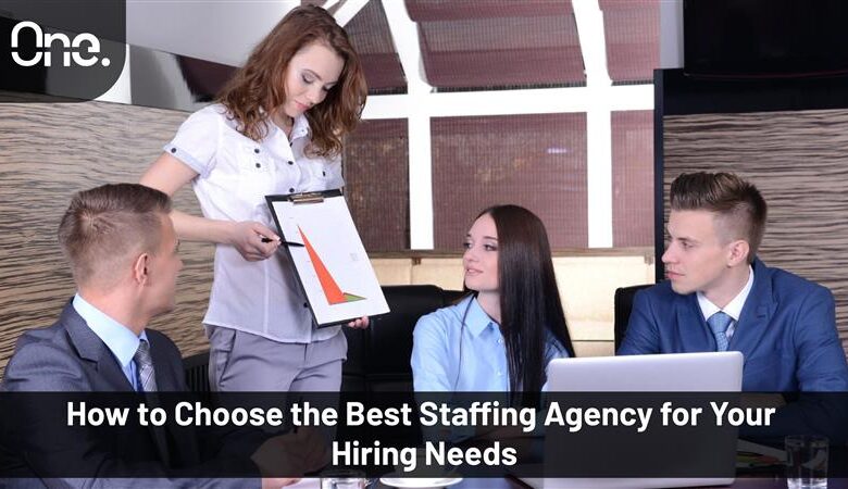 How to Choose the Best Staffing Agency for Your Hiring Needs